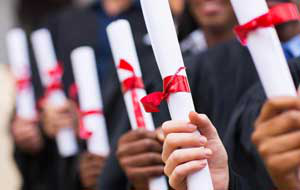 line-of-people-with-degrees