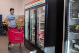The Student Research and Advocacy Center at Lee College houses a food pantry.
