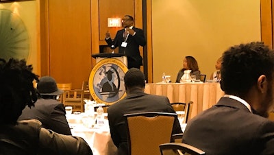 Community Conversations is a forum open to the local community of concerned citizens that is designed to cultivate broad-based discourse on topics associated with Black males in education during the annual International Colloquium on Black Males in Education.